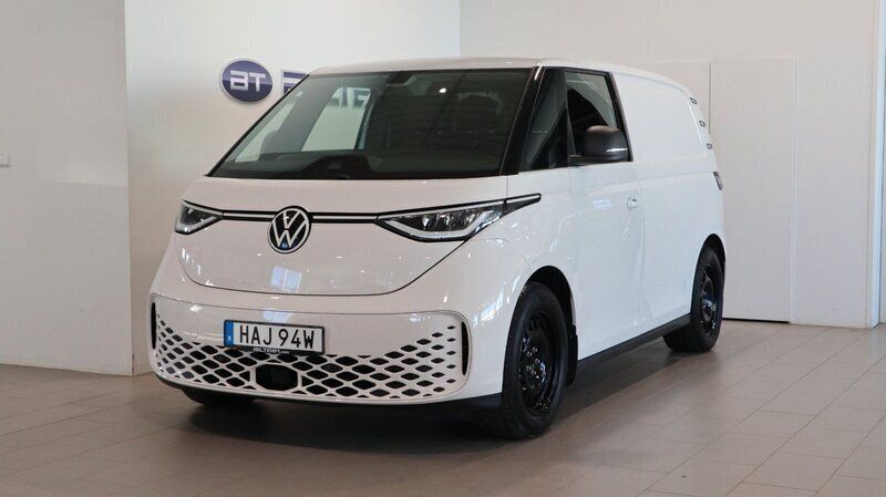 Vit (candywhite) Begagnad 2023 VW ID. Buzz Van | 519 900 kr - Bild 1/4