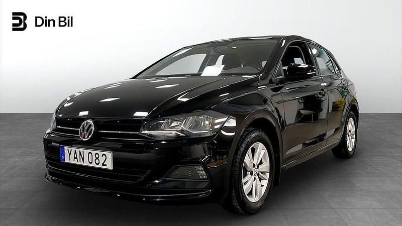 Begagnad VW Polo 95 HK (69 kW) 2018 Svart Halvkombi