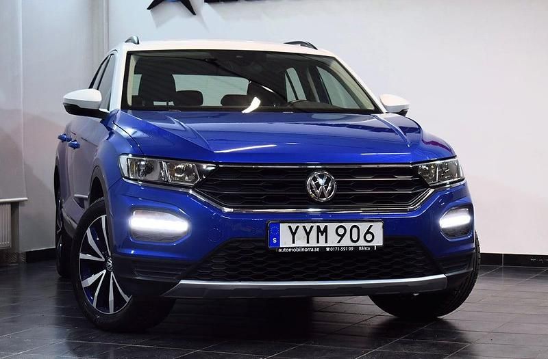 Begagnad VW T-Roc 116 HK (85 kW) 2018 Blå (blå metallic) SUV