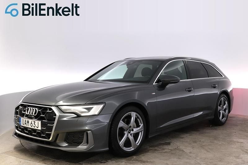 Begagnad Audi A6 S-Line 207 HK (152 kW) 2024 Grå Kombi