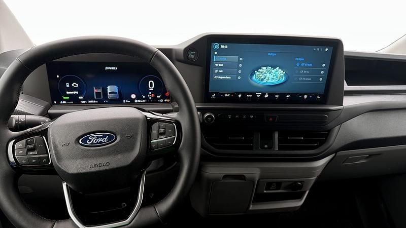 Ny Ford Transit Custom 2026 Vit Sedan