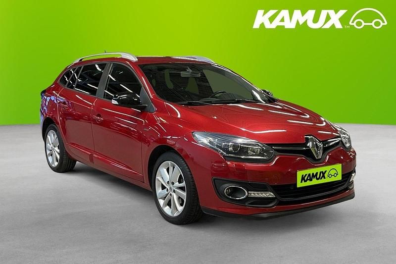 Röd Begagnad 2014 Renault Mégane GrandTour LIMITED Kombi | 119 900 kr (Dyr) - Bild 1/4