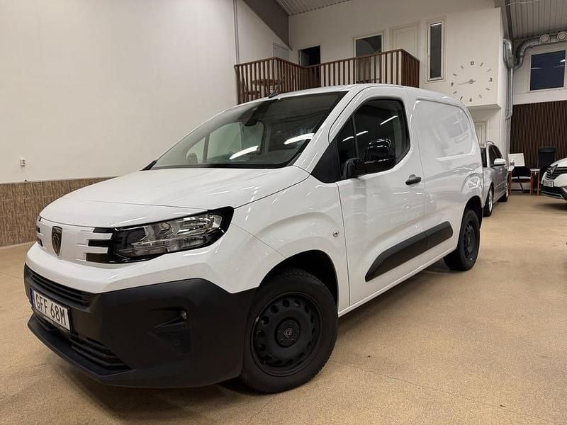 Vit Begagnad 2024 Peugeot Partner Van | 249 900 kr (Dyr) - Bild 1/4
