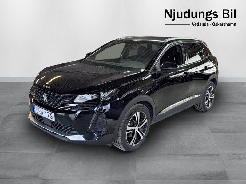 Svart Begagnad 2023 Peugeot 3008 GT-line SUV | 319 900 kr (Dyr) - Bild 1/4