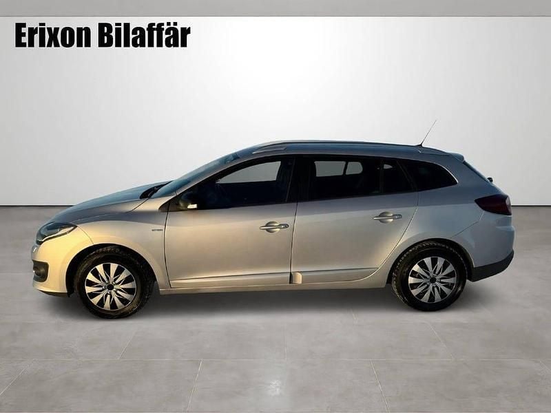 Begagnad Renault Mégane III LIMITED 110 HK (80 kW) 2015 Silver