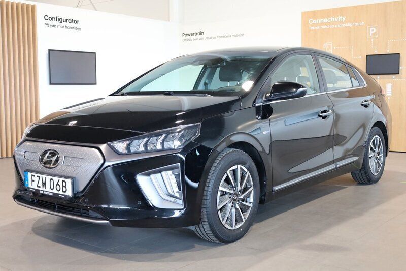 Svart Begagnad 2020 Hyundai Ioniq Premium Sedan | 199 800 kr (Marknadspris) - Bild 1/3