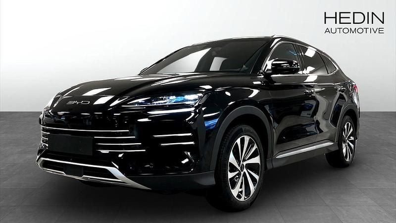 Svart Ny 2024 BYD Seal U Boost SUV | 419 900 kr - Bild 1/4