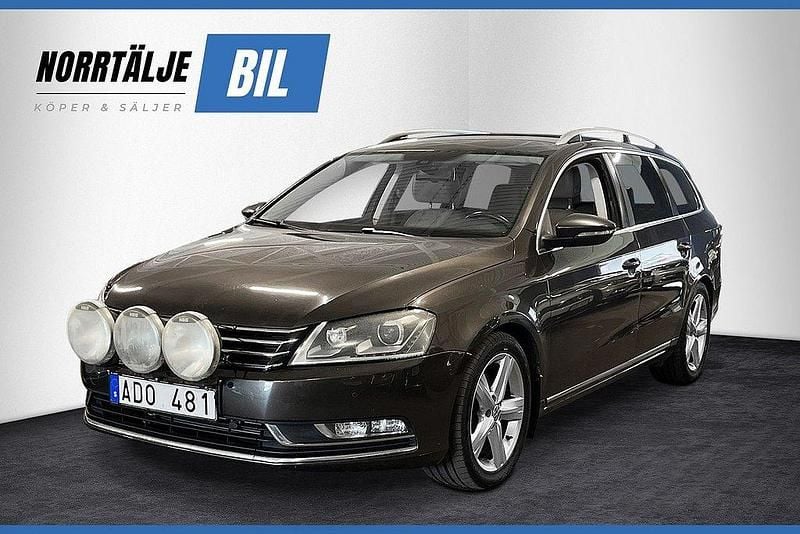 Mörkbrun Begagnad 2012 VW Passat GT Kombi | 89 900 kr (Marknadspris) - Bild 1/4