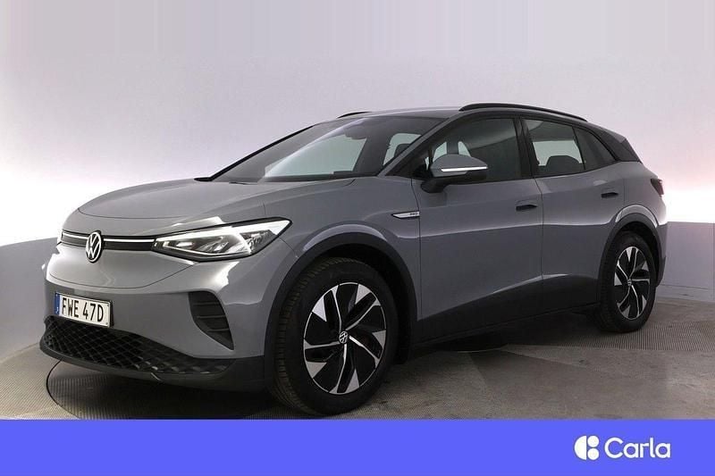 Grå Begagnad 2021 VW ID.4 Pro Performance SUV | 294 900 kr (Bra pris) - Bild 1/3