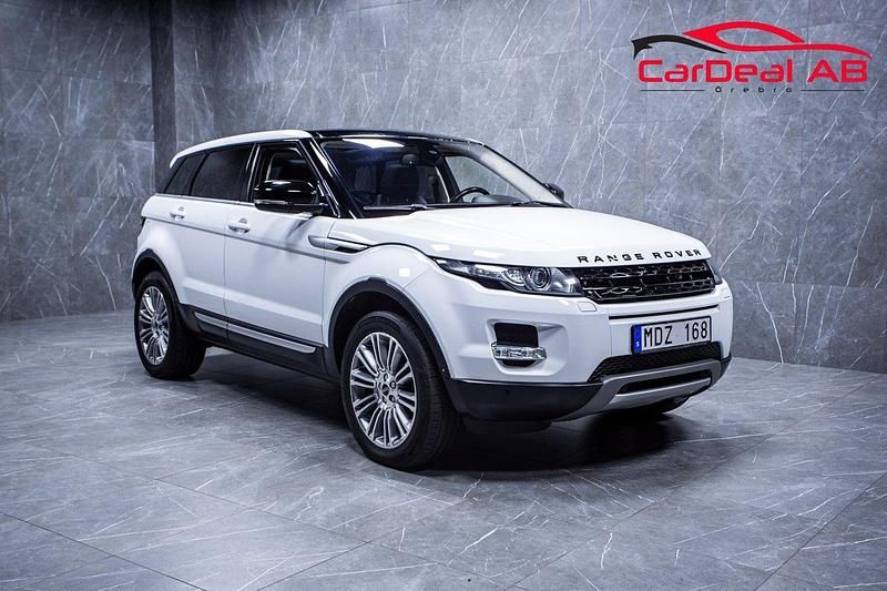Vit Begagnad 2011 Land Rover Range Rover evoque SUV | 148 800 kr (Marknadspris) - Bild 1/4