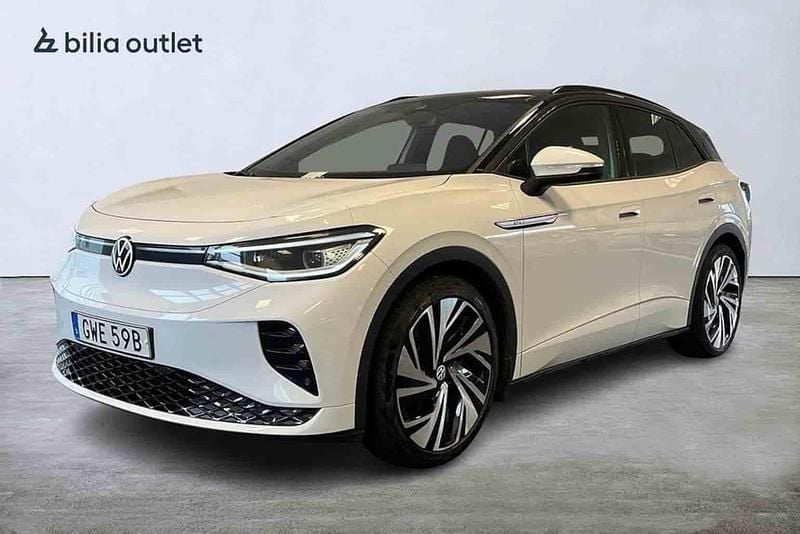 Vit Begagnad 2022 VW ID.4 GTX SUV | 324 900 kr (Marknadspris) - Bild 1/1