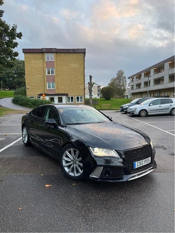 Svart Begagnad 2014 Audi A7 Sportback Comfort Halvkombi | 239 900 kr (Lite dyr) - Bild 1/4