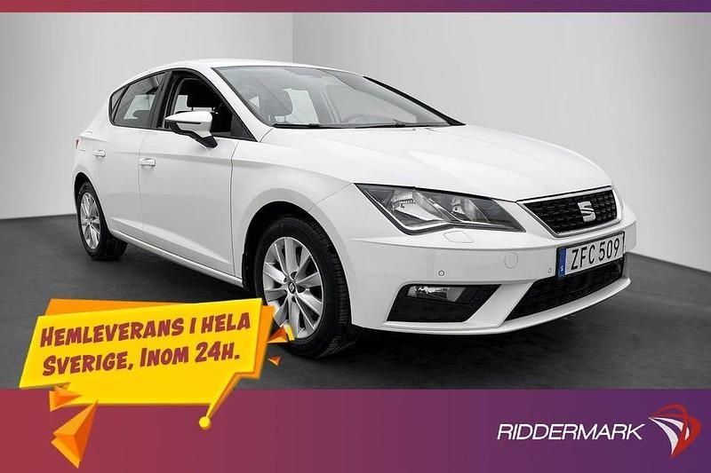 Begagnad Seat Leon Style 110 HK (80 kW) 2018 Vit Halvkombi