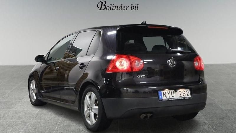 Begagnad VW Golf VI GTI 200 HK (147 kW) 2007 Svart Halvkombi