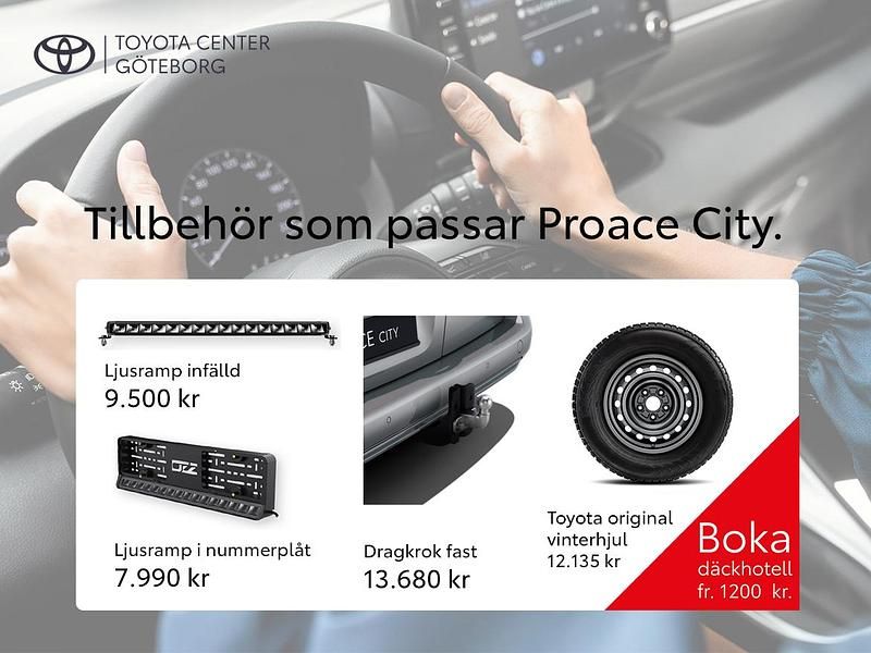 Begagnad Toyota Proace City City 100 kW (137 HK) 2024 Vit Minibuss