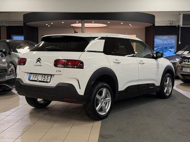 Begagnad Citroën C4 Cactus PureTech 110 HK (80 kW) 2018 Vit Halvkombi