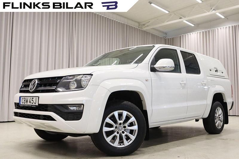 Vit Begagnad 2020 VW Amarok Pickup | 339 800 kr (Bra pris) - Bild 1/4