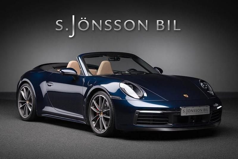 Flerfärgad Begagnad 2021 Porsche 911 Carrera 4S Cabriolet Cab | 1 649 000 kr - Bild 1/4