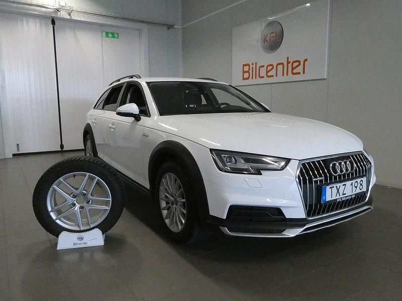 Vit Begagnad 2018 Audi A4 Allroad Kombi | 217 900 kr (Marknadspris) - Bild 1/3
