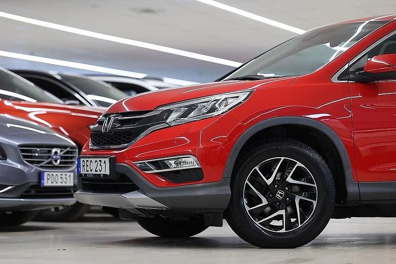 Begagnad Honda CR-V Elegance Plus 155 HK (114 kW) 2018 Röd SUV