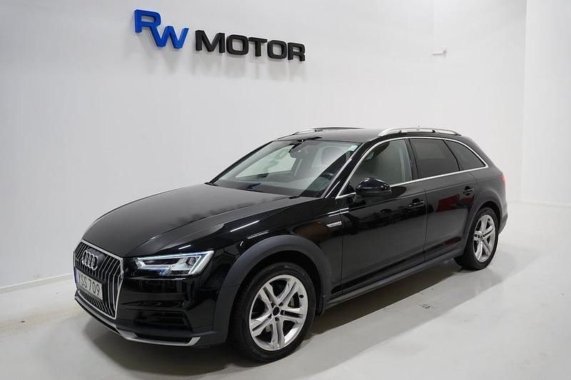Svart Begagnad 2017 Audi A4 Allroad Proline Kombi | 218 900 kr (Marknadspris) - Bild 1/4