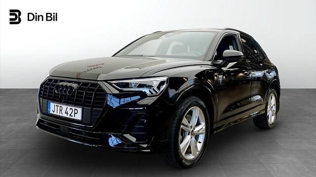 Svart Begagnad 2022 Audi Q3 S-Line SUV | 449 000 kr - Bild 1/4