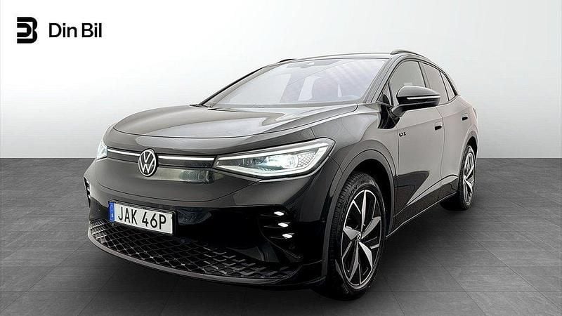 Svart Begagnad 2023 VW ID.4 GTX SUV | 439 900 kr (Lite dyr) - Bild 1/4