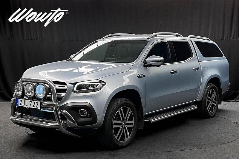 Silver Begagnad 2019 Mercedes X350 Pickup | 499 800 kr (Dyr) - Bild 1/3