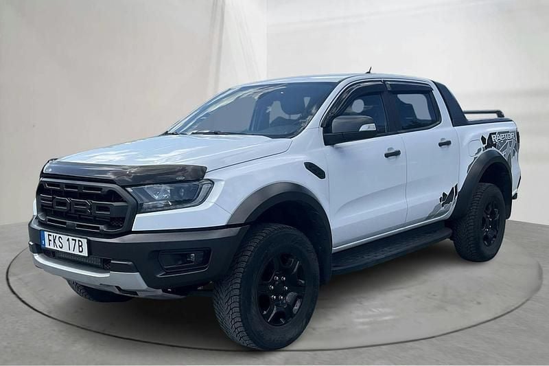 Vit Begagnad 2022 Ford Ranger Raptor Pickup | 490 000 kr (Bra pris) - Bild 1/4