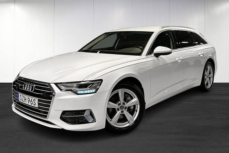 Vit (white) Begagnad 2020 Audi A6 Proline Kombi | 370 000 kr (Marknadspris) - Bild 1/4