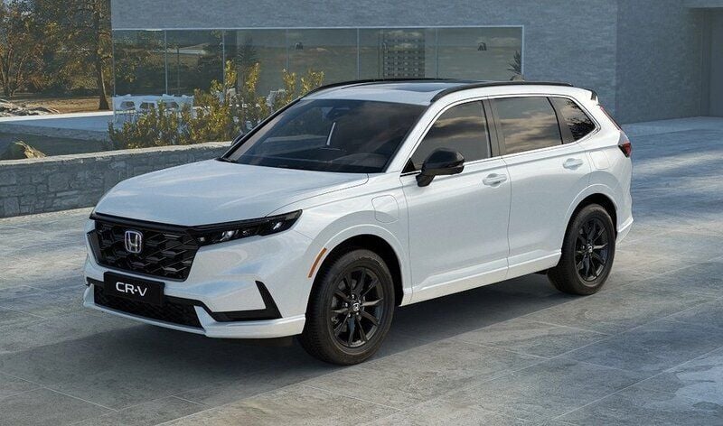 Svart metallic Ny 2024 Honda CR-V Advance SUV | 559 900 kr (Marknadspris) - Bild 1/4