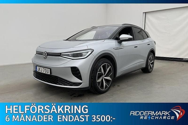 Silver Begagnad 2021 VW ID.4 GTX SUV | 349 600 kr (Superpris) - Bild 1/3