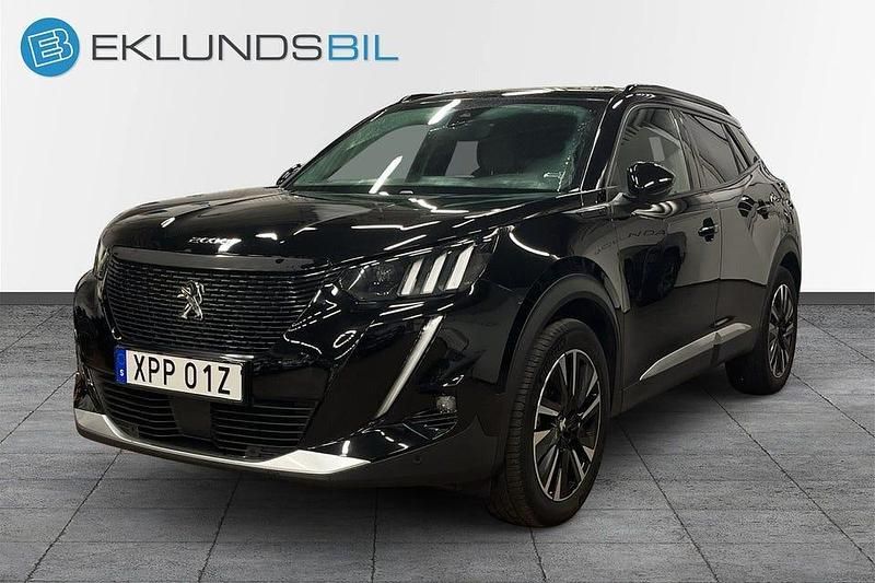 Svart Begagnad 2021 Peugeot e-2008 SUV | 199 900 kr (Lite dyr) - Bild 1/4