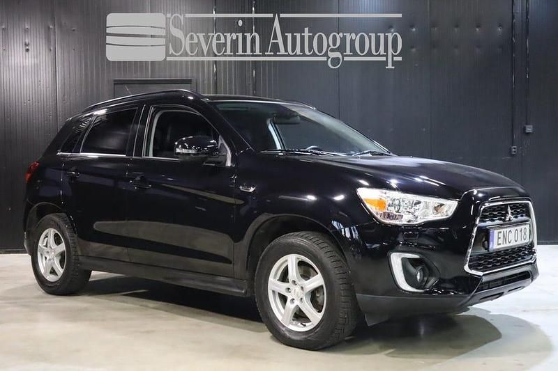 Svart Begagnad 2014 Mitsubishi ASX SUV | 174 900 kr (Lite dyr) - Bild 1/4