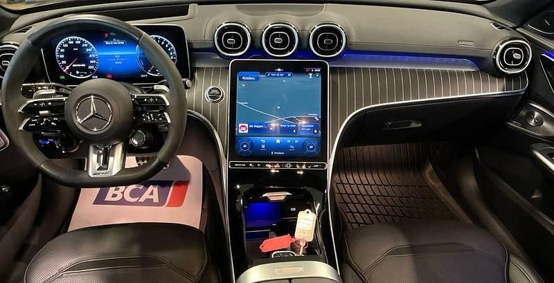 Begagnad Mercedes C63S AMG Premium Plus 680 HK (500 kW) 2024 Obsidiansvart metallic