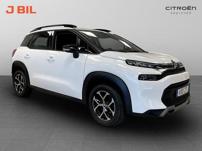 Vit Begagnad 2024 Citroën C3 Aircross Shine SUV | 199 900 kr (Marknadspris) - Bild 1/4