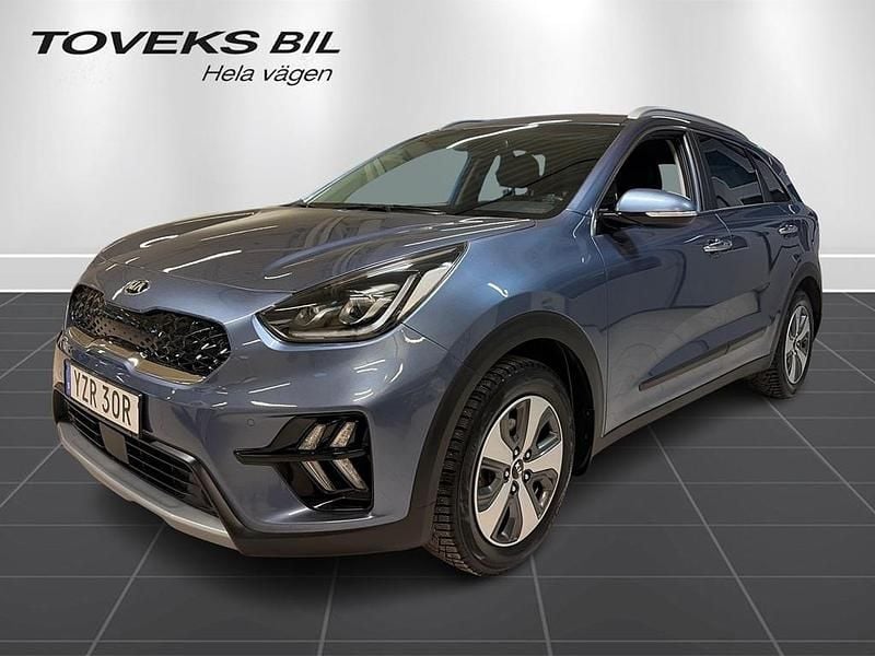 Blå Begagnad 2021 Kia Niro SUV | 219 000 kr (Superpris) - Bild 1/4