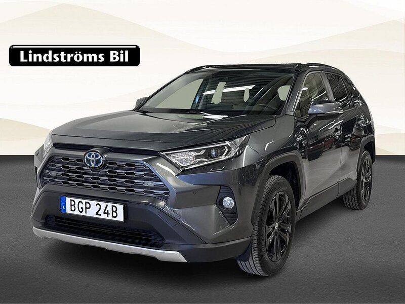 Mörkgrå Begagnad 2019 Toyota RAV4 Hybrid Executive SUV | 364 900 kr (Lite dyr) - Bild 1/3