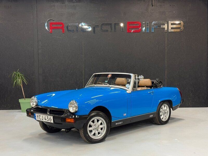 Blå Begagnad 1979 MG Midget Cab | 80 000 kr - Bild 1/4