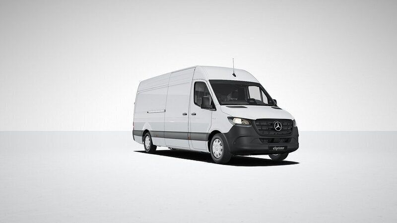 Vit Ny 2025 Mercedes E-Sprinter Van | 1 062 380 kr (Marknadspris) - Bild 1/4