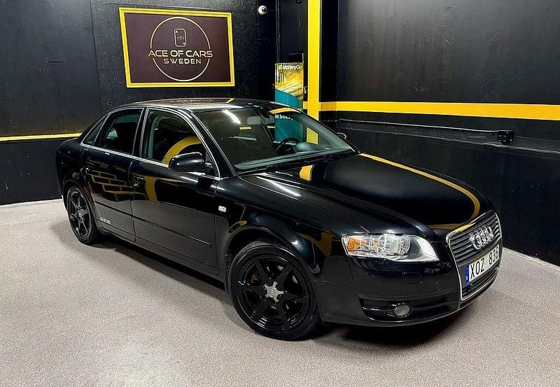 Svart Begagnad 2006 Audi A4 Comfort Sedan | 29 900 kr (Marknadspris) - Bild 1/4