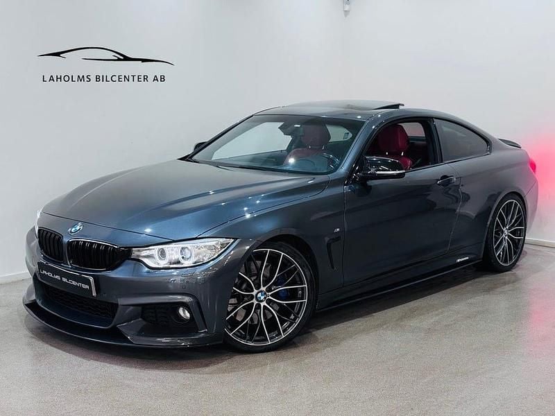 Grå Begagnad 2016 BMW 440 M Sport Sportkupé | 349 900 kr (Bra pris) - Bild 1/4