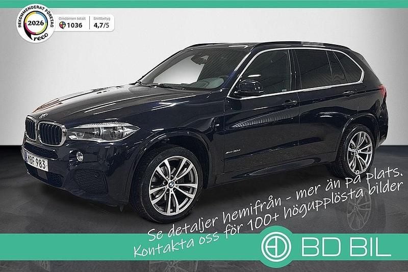 Begagnad BMW X5 M Sport 258 HK (189 kW) 2015 Svart SUV