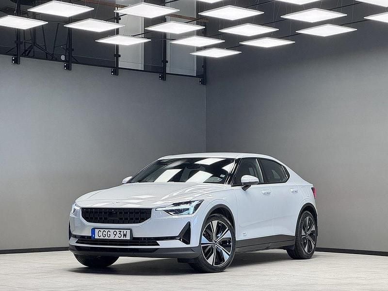 Silver Begagnad 2023 Polestar 2 Long Range Single Motor Sedan | 369 900 kr (Marknadspris) - Bild 1/3