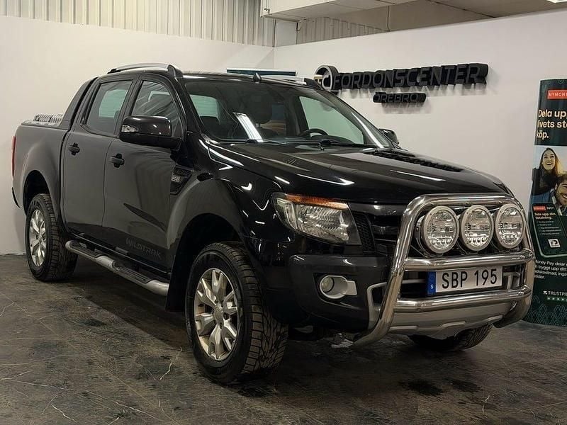 Begagnad Ford Ranger Wildtrack 200 HK (147 kW) 2015 Svart Pickup