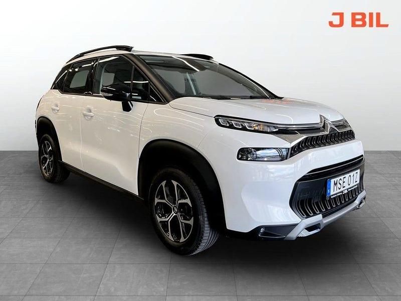 Vit Begagnad 2024 Citroën C3 Aircross Shine SUV | 189 900 kr (Marknadspris) - Bild 1/4