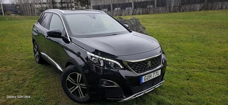 Svart Begagnad 2020 Peugeot 3008 GT SUV | 245 000 kr (Marknadspris) - Bild 1/4
