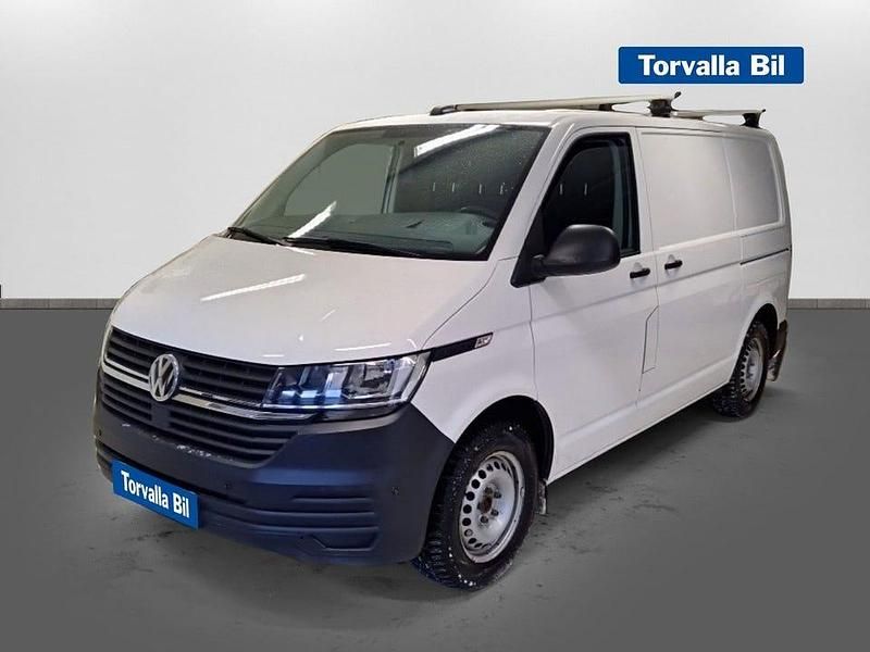 Vit Begagnad 2021 VW T6.1 Van | 329 900 kr (Bra pris) - Bild 1/3