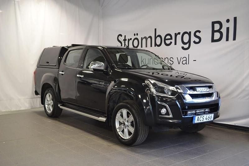 Svart Begagnad 2017 Isuzu D-Max Pickup | 239 000 kr (Marknadspris) - Bild 1/4