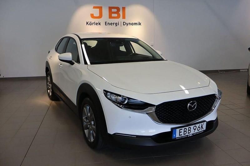 Arctic white Begagnad 2022 Mazda CX-30 Sky SUV | 229 900 kr (Marknadspris) - Bild 1/4